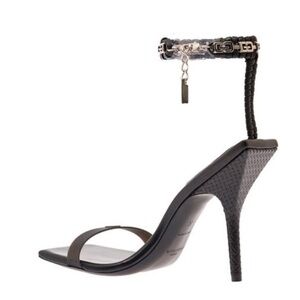 Givenchy G Woven' Sandals With Embossed 4G Logo And Chain